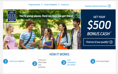 College Students Get An Additional $500 Rebate