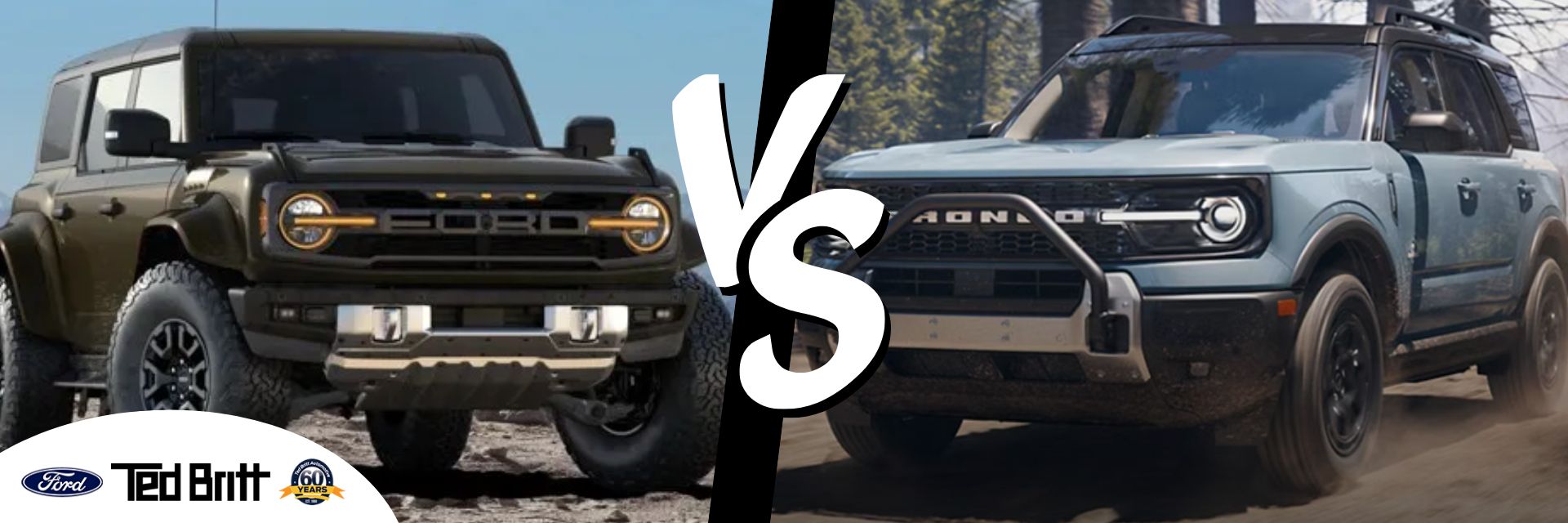2025 Bronco vs. 2025 Bronco Sport: A Side-by-Side Adventure SUV Showdown