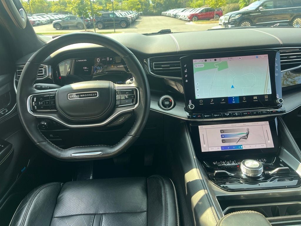 2023 Jeep Grand Wagoneer Series II 4WD | Flexible Seating Pkg | 28T Obsidian Pkg