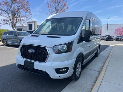 2024 Ford Transit-350 XLT | Medium Roof | 15-Passenger | BLIS | Co-Pilot360