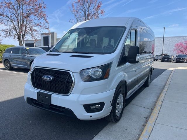 2024 Ford Transit-350 XLT | Medium Roof | 15-Passenger | BLIS | Co-Pilot360