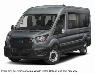 2025 Ford Transit-350 XL | Mid Roof | 15-Passenger | HD Tow Pkg | BLIS