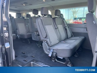2022 Ford Transit-350 XLT | 14-Passenger | BLIS | CarPlay & Android Auto
