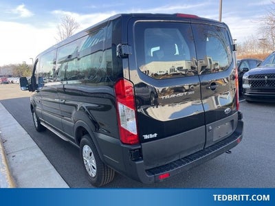 2022 Ford Transit-350 XLT | 14-Passenger | BLIS | CarPlay & Android Auto