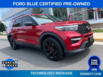 2022 Ford Explorer ST 4WD | Pano Roof | 360 Cam | BLIS | Tech Pkg