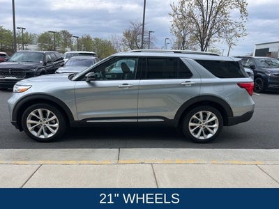 2024 Ford Explorer Platinum 4WD | Pano Roof | Tech Pkg | Trailer Tow Pkg