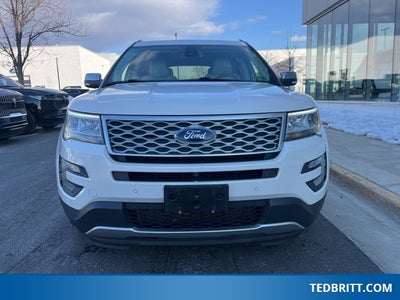 2017 Ford Explorer Platinum 4WD | Sunroof | Adaptive Cruise | Trailer Tow