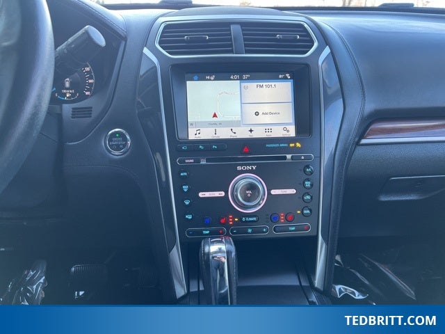 2017 Ford Explorer Platinum 4WD | Sunroof | Adaptive Cruise | Trailer Tow