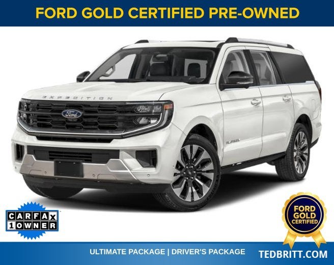 2025 Ford Expedition Max Platinum 4WD | Ultimate Pkg | Pano Roof | 360° Cam