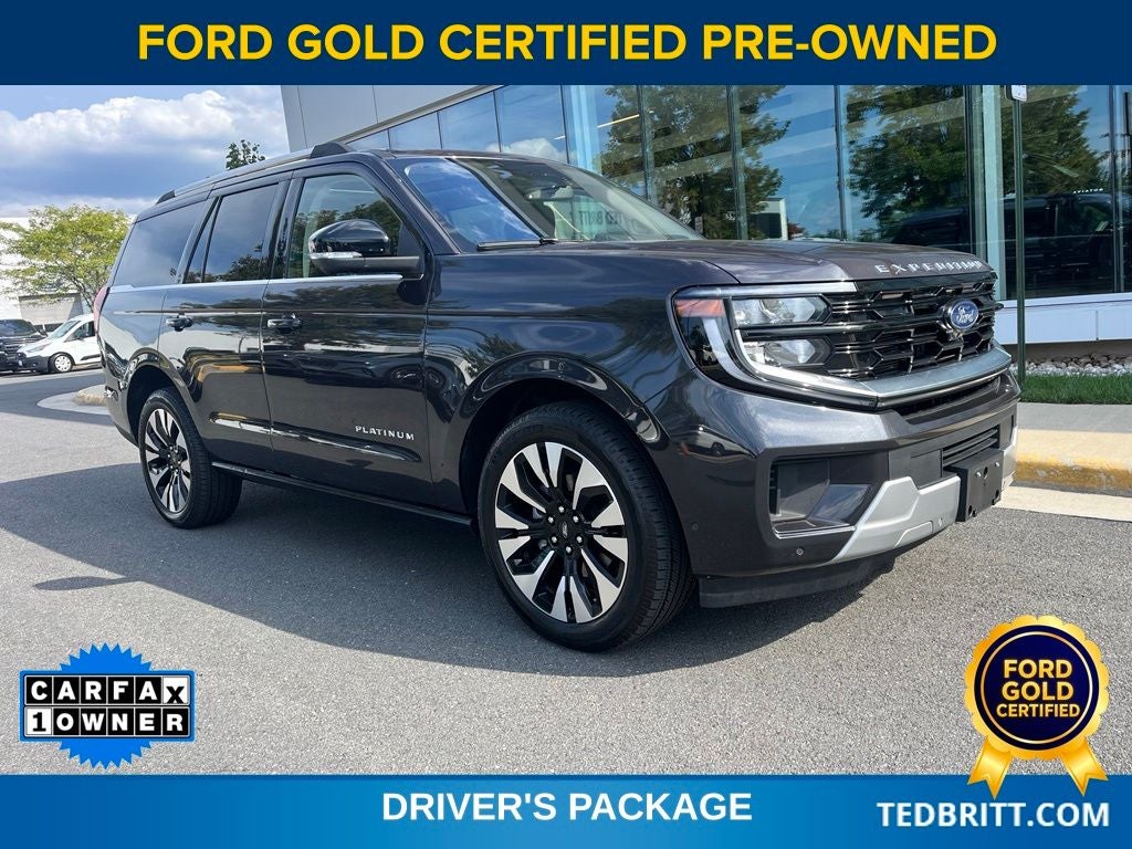 2025 Ford Expedition Platinum 4WD | Pano Roof | 360 Cam | BLIS | HD Tow Pkg
