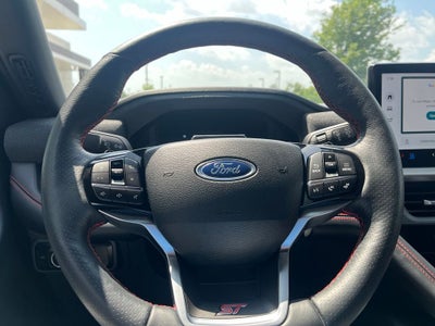 2025 Ford Explorer ST 4WD | Pano Roof | Black Painted Roof | Sun & Sound