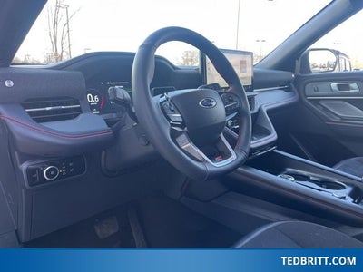 2025 Ford Explorer ST 3.0L EcoBoost V6 4WD | Pano Roof | 360 Camera