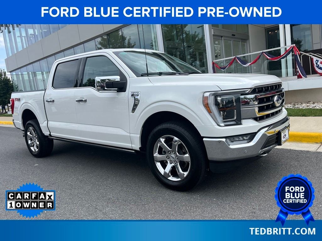 2023 Ford F-150 Lariat 4WD | Pano Roof | 360 Cam | BLIS | Max Tow