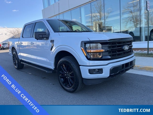2025 Ford F-150 XLT 4WD | Black Appear Pkg Plus | BLIS | Bluecruise