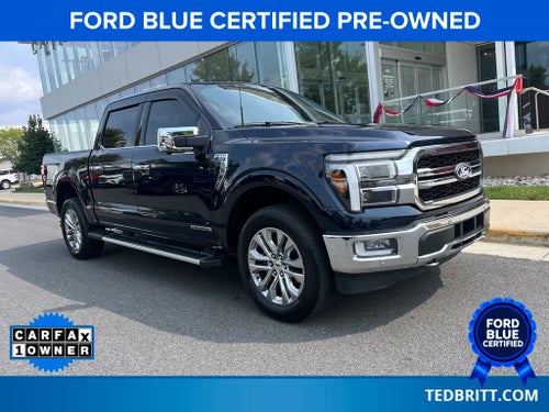 2024 Ford F-150 Lariat 4WD | Pano Roof | 360 Cam | BLIS | Tow Pkg