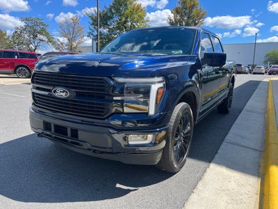 2024 Ford F-150 Platinum 4WD | Pano Roof | BLIS | 360 Cam | Max Tow Pkg