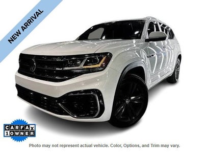 2021 Volkswagen Atlas 3.6L V6 SE w/Technology R-Line AWD | Moonroof | BLIS