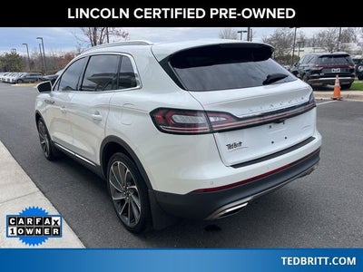 2023 Lincoln Nautilus Reserve II AWD | Ultimate Pkg | Pano Roof | BLIS | 360 Cam
