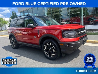 2024 Ford Bronco Sport Outer Banks 4WD | Monnroof | BLIS | B&O Sound | Tech Pkg