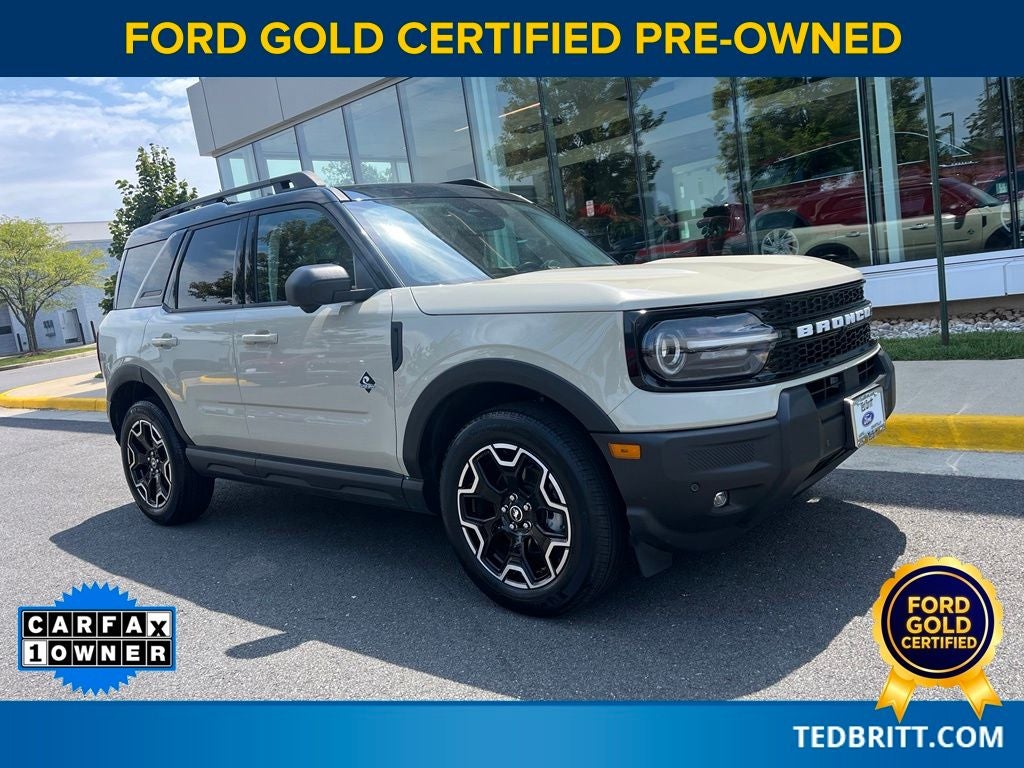 2025 Ford Bronco Sport Outer Banks 4WD | Moonroof | 360 Cam | BLIS | Tech+ Pkg