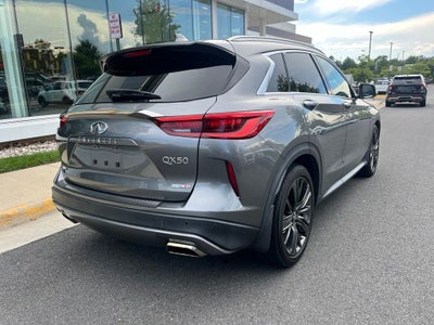 2020 INFINITI QX50 ESSENTIAL AWD | Pano Roof | CarPlay/Android Auto | BLIS