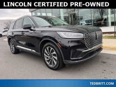 2025 Lincoln Aviator Livery AWD | Pano Roof | 360 Camera | BLIS | BlueCruise