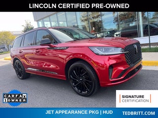 2025 Lincoln Aviator Reserve AWD | Pano Roof | 360 Cam | BLIS | Jet Pkg