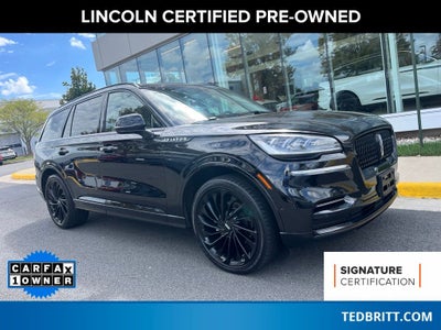 2023 Lincoln Aviator Reserve AWD | Pano Roof | 360 Cam | BLIS | Tow Pkg