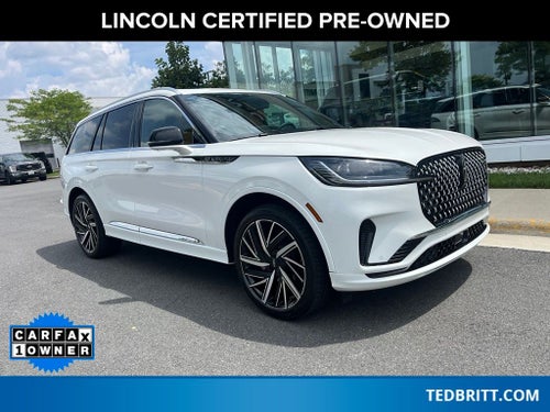2026 Lincoln Aviator Black Label AWD | Pano Roof | 360 Cam | BLIS | HUD
