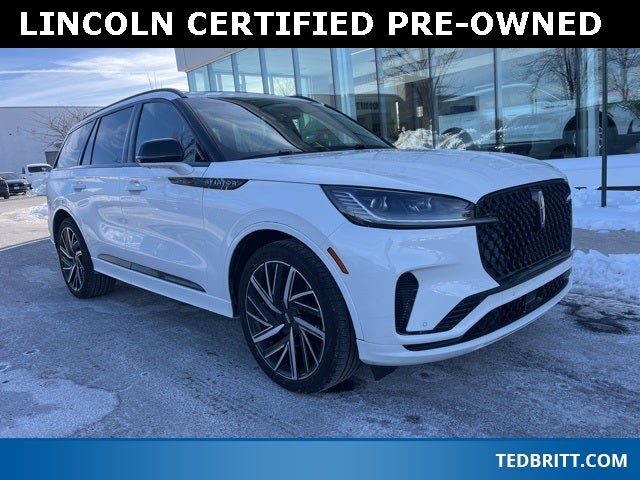 2025 Lincoln Aviator Black Label AWD | Pano Roof | 360 Camera | Jet Appear Pkg