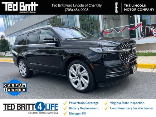 2025 Lincoln Navigator Black Label 4WD | Pano Roof | 360 Cam | BLIS | 24" Wheels