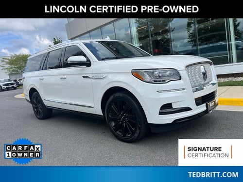 2024 Lincoln Navigator L Reserve 4WD | Pano Roof | 360 Cam | HUD | BLIS