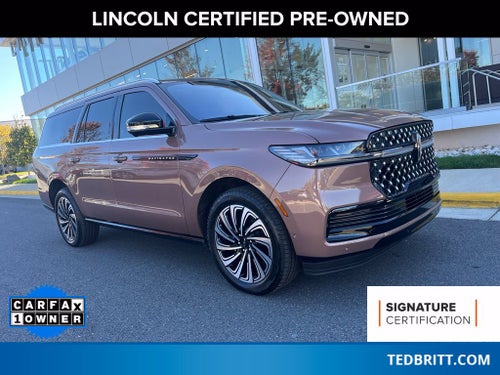 2025 Lincoln Navigator L Black Label 4WD | Massage Seats | Pano Roof | 360 Cam