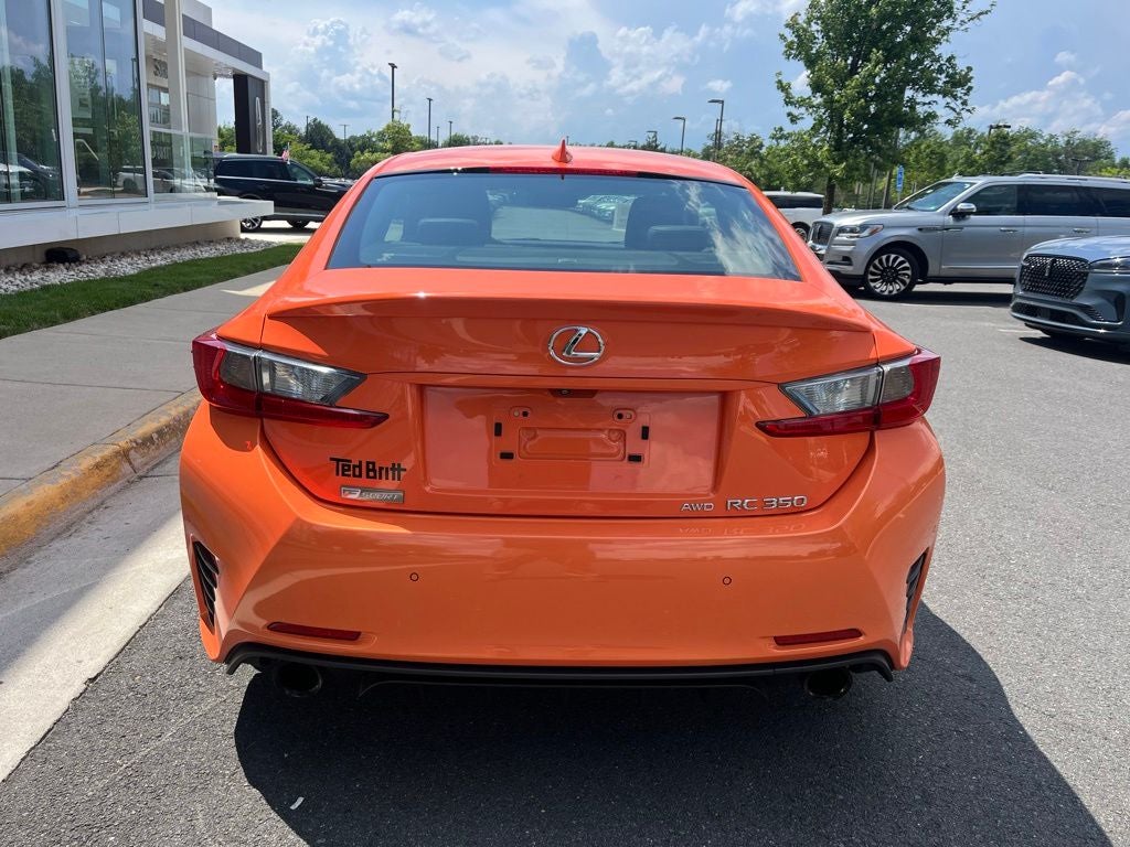 2016 Lexus RC 350 AWD | Moonroof | F Sport Pkg | F Sport Exhaust
