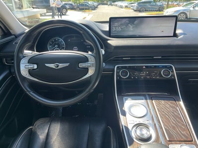 2021 Genesis GV80 3.5T Advanced + AWD | Pano Roof | 360 Cam | BLIS