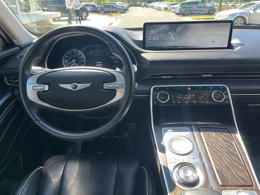 2021 Genesis GV80 3.5T Advanced + AWD | Pano Roof | 360 Cam | BLIS