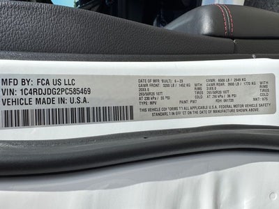 2023 Dodge Durango GT Plus | Sunroof | 2nd Row Captain Chairs |