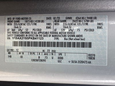 2023 Ford Transit-350 XL