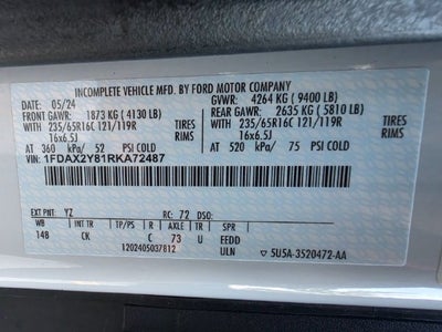 2024 Ford Transit-350 XLT | 10 Passenger