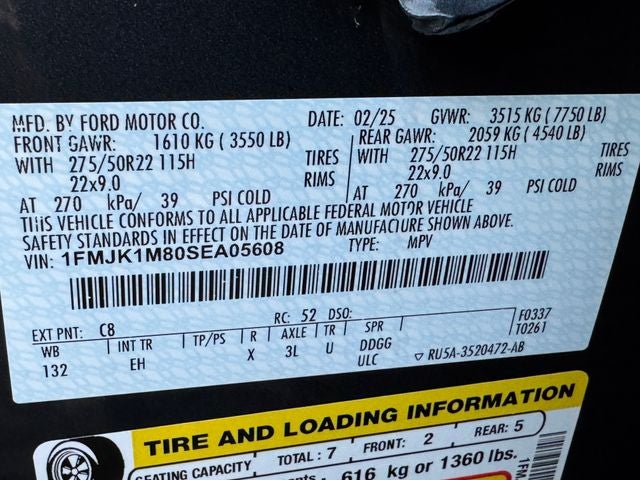 2025 Ford Expedition Max Platinum | Clean One Owner | BlueCruise