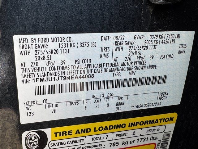 2022 Ford Expedition XLT | HD Tow Pkg. | Pano Roof | Wirelss CarPlay | 4WD