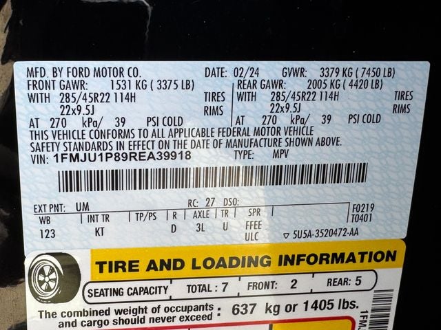 2024 Ford Expedition King Ranch | HD Towing Pkg | Pano Sunroof | B&O Unleashed