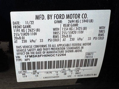 2022 Ford Explorer Limited Tech Pkg. | Pano Roof | Class IV Tow Pkg. | 4WD