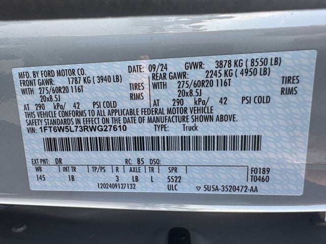 2024 Ford F-150 Lightning Lariat | Low Miles | One Owner | AWD | Extended Battery