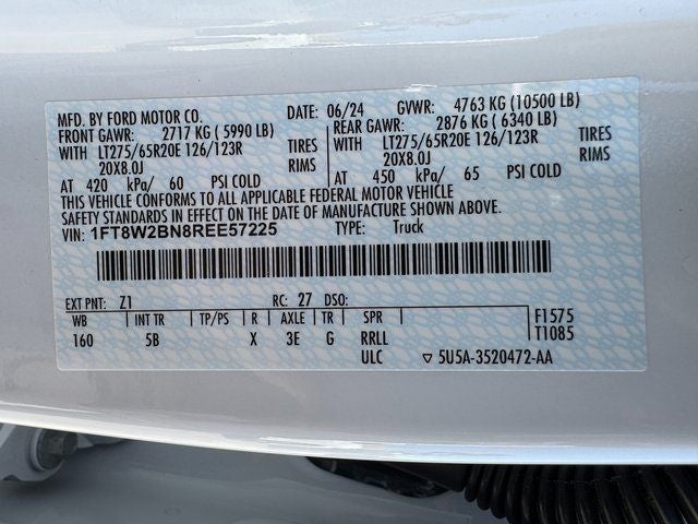 2024 Ford F-250SD Lariat Sport Appearance Pkg. | Wireless CarPlay | FX4