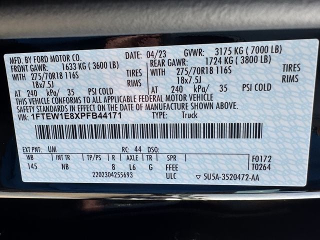 2023 Ford F-150 Tremor | Pano Roof | 360 Camera | Power Tailgate