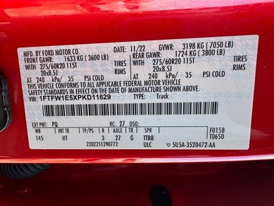 2023 Ford F-150 Lariat