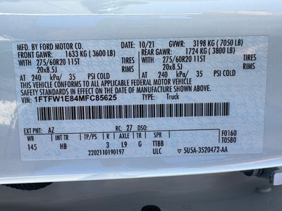 2021 Ford F-150 Lariat | Tow Pkg | 360 Camera | Pro Power