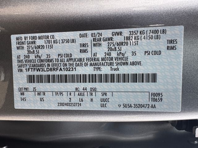 2024 Ford F-150 XLT