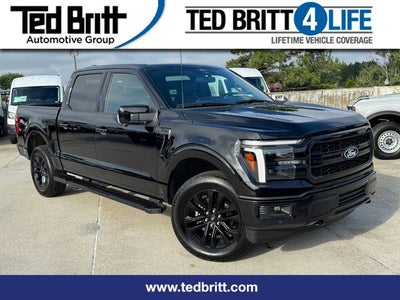 2025 Ford F-150 Lariat | Black Pkg | Pano Roof | 360 Camera | Mobile Offi